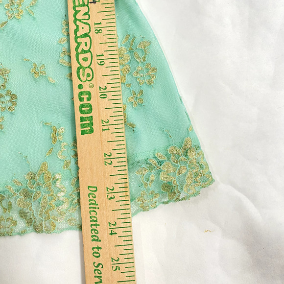 Twenty One Y2K 2000s Spaghetti Strap Lace Sequined Tank Top Size Small - Picture 8 of 8